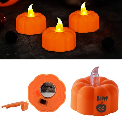 Halloween Pumpkin Tea Lights Candles