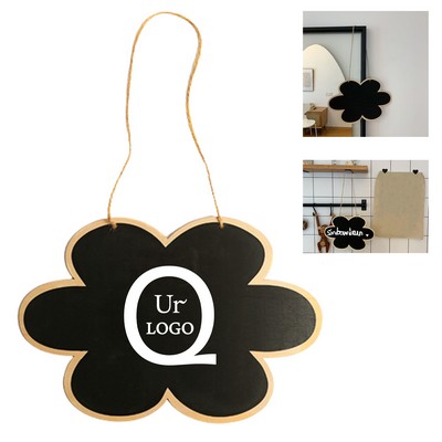 Mini Hanging Wood Frame Chalkboard