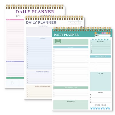 Undated Daily Planner A4