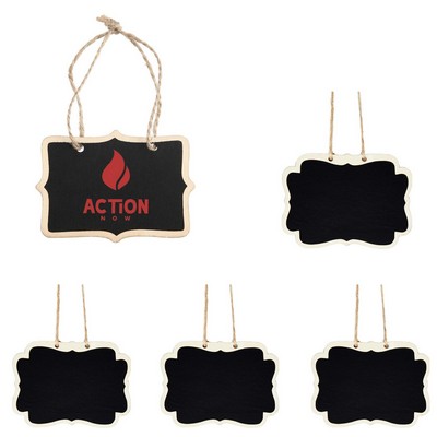 Mini Wooden Hanging Chalkboard