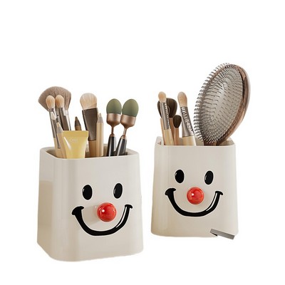 Desktop Smiley Face Pen Holder