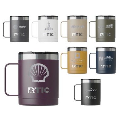 RTIC 12oz Stainless Steel Ceramic-Lined Essential Coffee Mugs