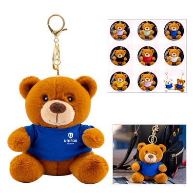 Teddy Bear Stuffed Animals with Keychain