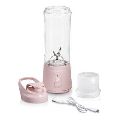 Hamilton Beach Blend Now Portable Cordless Blender, Usb Rechargeable, 16 Oz. Jar With Travel Lid, Ro