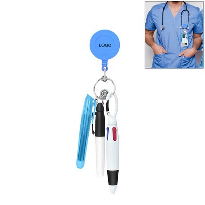 Retractable Nurse Pen Set