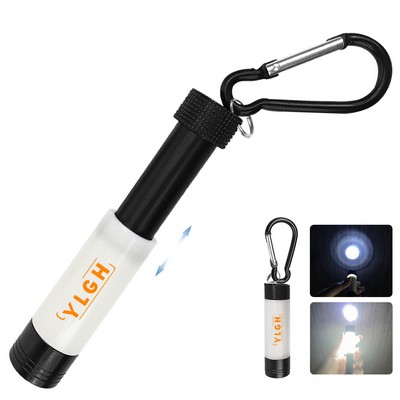 Mini Flashlight With Carabiner