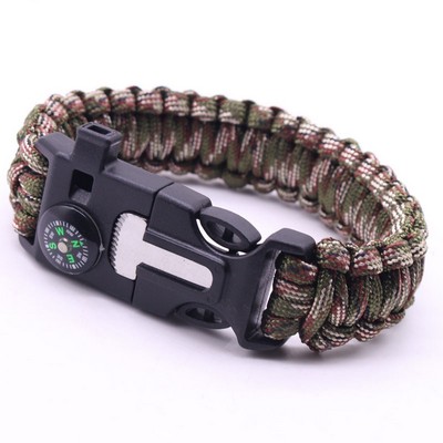 Seven-core paracord wristband