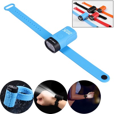 Waterproof LED Wristband Flashlight For Night Activities