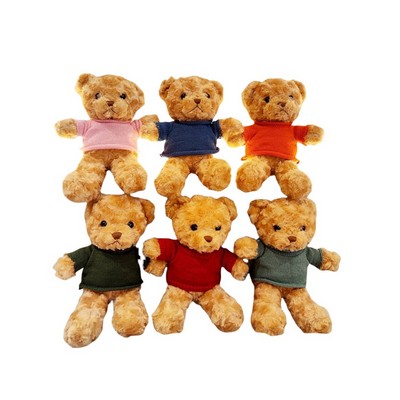 9'' Sweater Teddy Bear Stuffed Plush Toys Doll Gift