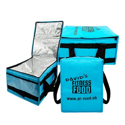 Reusable Insulated Food Delivery Bag with Custom Logo