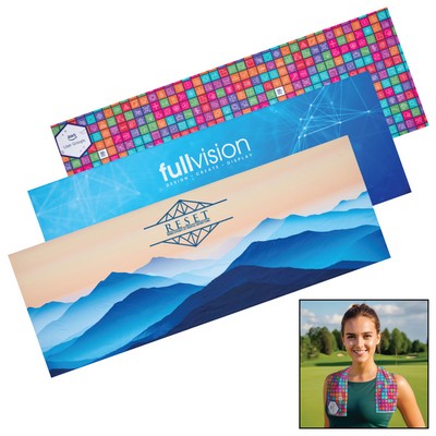 Premium XL Cooling Towel w/ Full Color Dye Sublimation