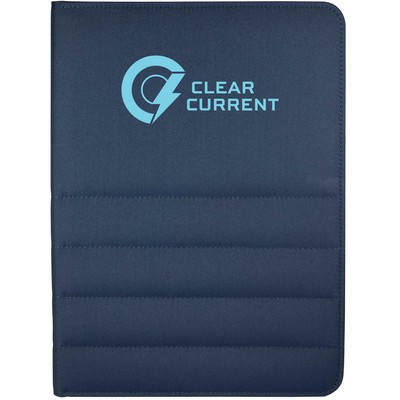 Puffer Zippered Padfolio with FSC® Recycled Paper