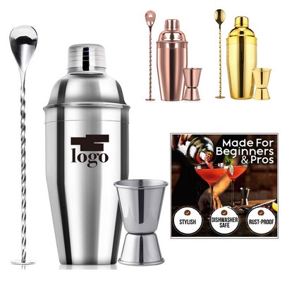 18oz Bar Cocktail Shaker Set