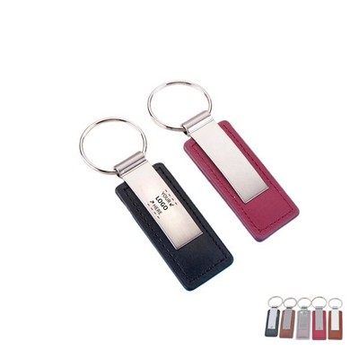 PU Leather Metal Key Chain