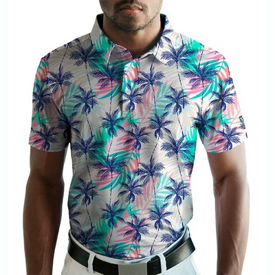 Men's Golf Polo - Cali Vibes