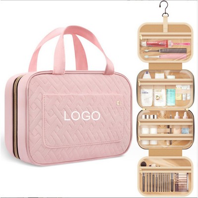 Four Separate Compartments Toiletry Hanging Bag