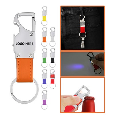 Stylish Multi-Functional Keyring Bottle Opener