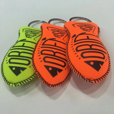 Floating Neoprene Boat Keychain Floatable Foam Key Fob for Water Sports Boat Keys