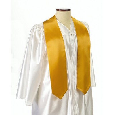 Gold 60" Graduation Stole