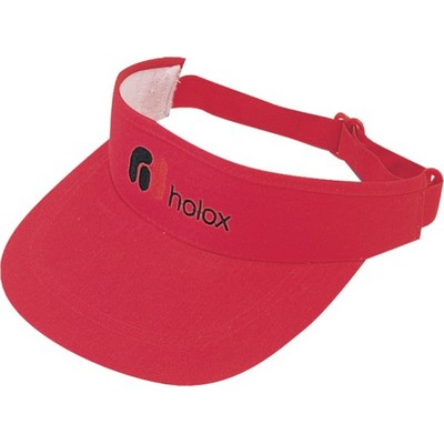 Pro Style Deluxe Cotton Twill Visor