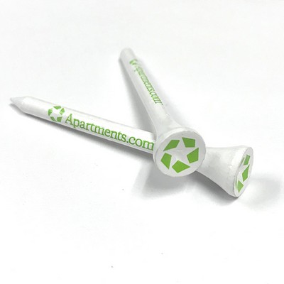 Golf Tees w/Cup & Shank Imprint (3 1/4")