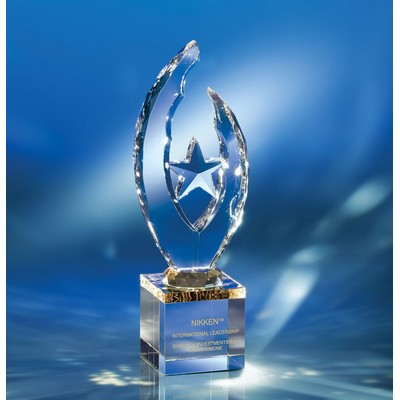 Flaming Star Crystal Award