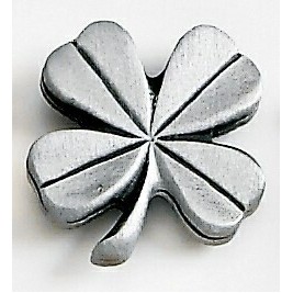 4 Leaf Clover Marken Design Quick Ship Cast Lapel Pin (Up to 5/8")