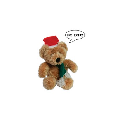 Custom Plush Mini Bear w/ Hat & Scarf