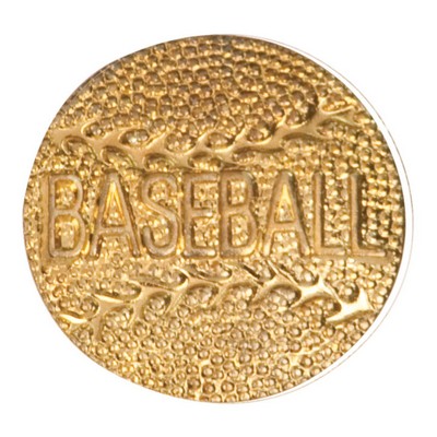 Chenille Insignia Pin - "Baseball"