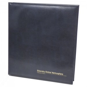 Councilman Sr. Top Grain Leather 3" Ring Binder w/ Horizontal Pocket