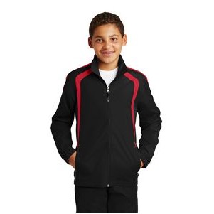 Sport-Tek® Youth Colorblock Raglan Jacket