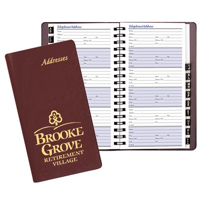 Medium Address Book/ Continental Cover