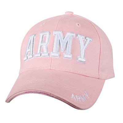 Women's Pink Army Deluxe Low Profile Insignia Cap