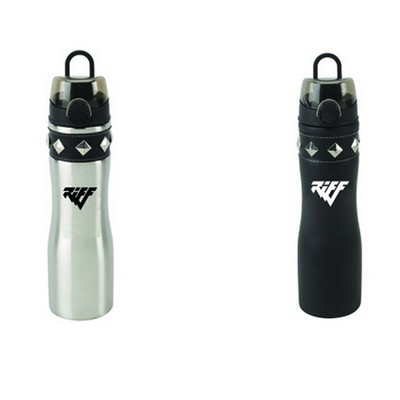 24 Oz. Rockstar Stainless Steel Water Bottle