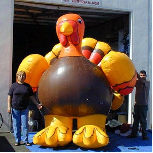 Inflatable Animal Shaped Giant Balloon - Turkey