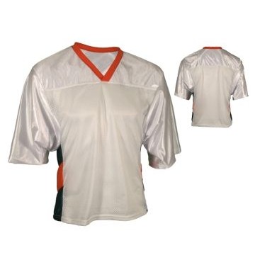 Adult Dazzle Cloth/Tricot Mesh Body Lacrosse Jersey Shirt w/Double Yoke