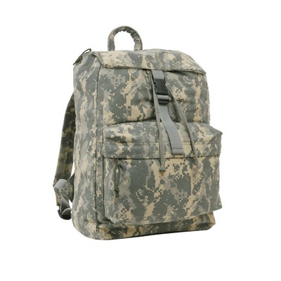 A.C.U. Digital Camo Canvas Day Pack Bag