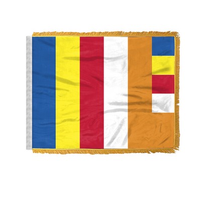 Buddhist Antenna Flags 4x6 inch