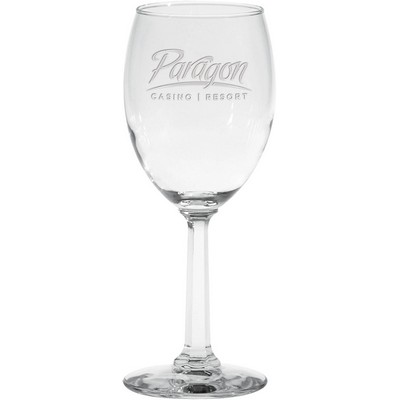 10 Oz. Napa Valley Goblet- Optic Stem - Etched