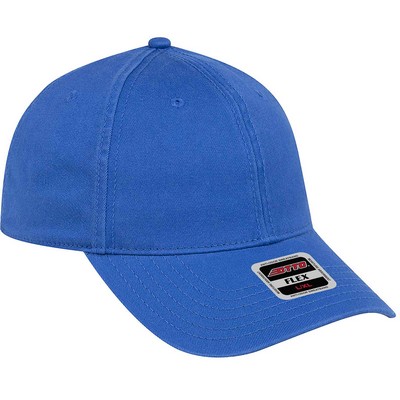 OTTO FLEX 6 Panel Low Profile Garment Washed Stretchable Superior Cotton Twill Cap