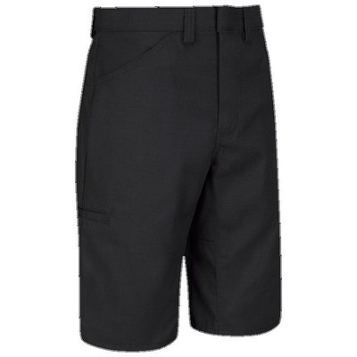 Red Kap™ Lightweight Straight Fit Crew Short - Black