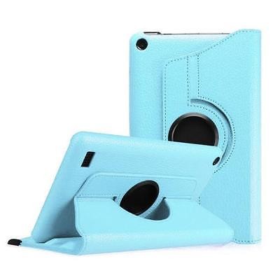 Kidder iBank® Rotate Leatherette Case for Kindle Fire HD 8" (Blue)