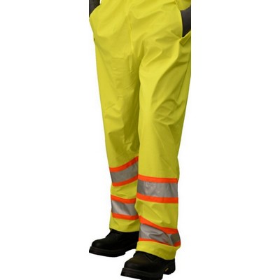 Majestic® Hi Vis Rain Pants W/DOT Striping