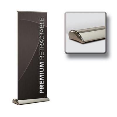 33" x 80" Premium Retractable Banner Kit, Premium Film (33" x 80")