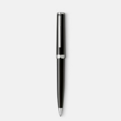 Luxury Line Montblanc Pix Black and Platinum Ball Point