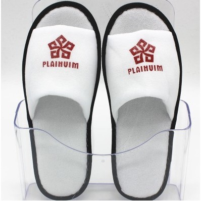 Disposable Thicken Non-Skip Open-Toe Hotel Slipper