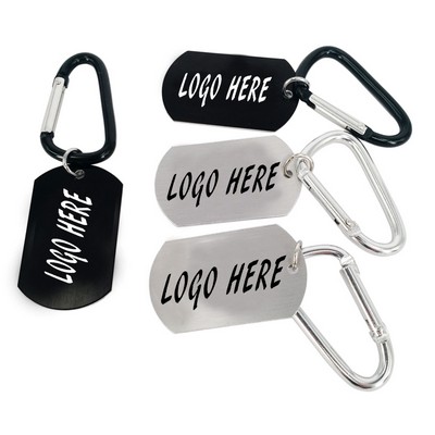 Carabiner Awareness Dog Tags