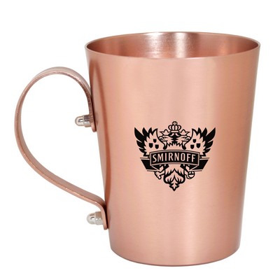 15 Oz. Copper Coated Aluminum Moscow Mule