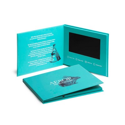 7.0 Inches IPS Screen A5 Video Business Card 128mb