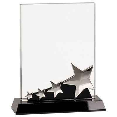 Meteor Crystal Star Award, 7"H